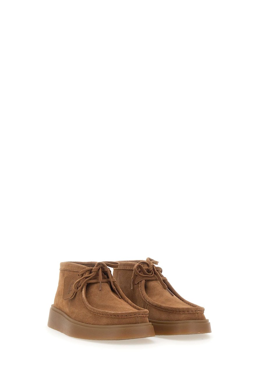 Clarks Original Flat Shoes Brown Bruin