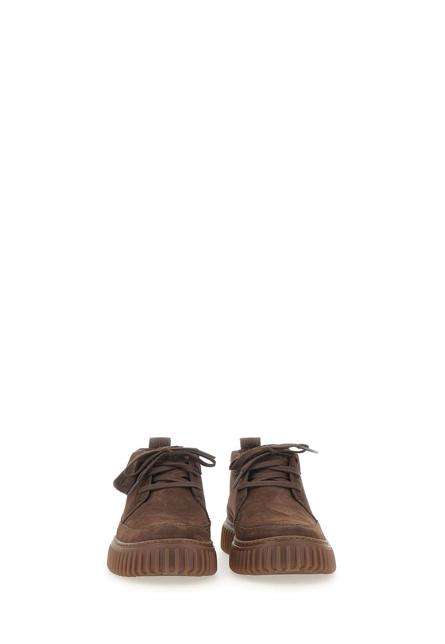 Clarks Original Flat Shoes Brown Bruin