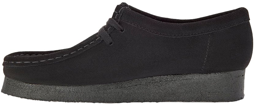 Clarks Original Sneakers Wallabee Suede Nere Divers
