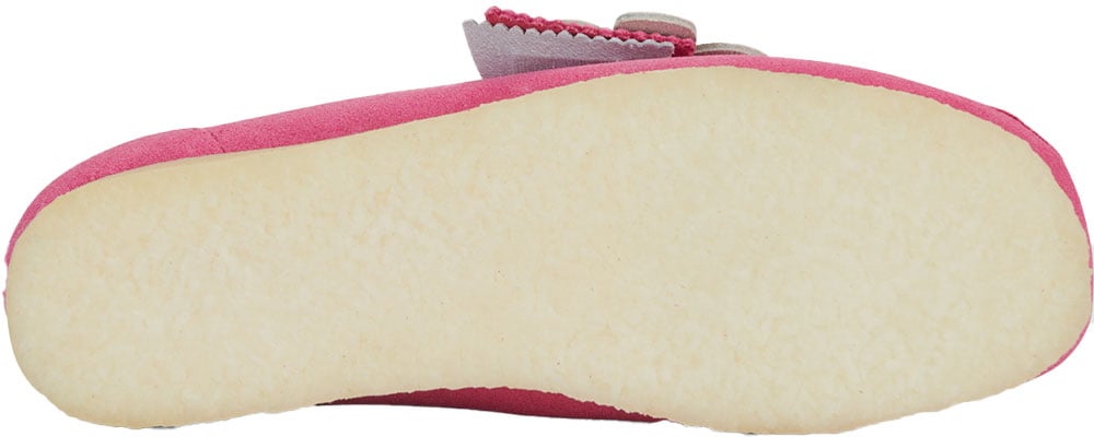 Clarks Original clarks originals wallabee cuir suede rose Roze