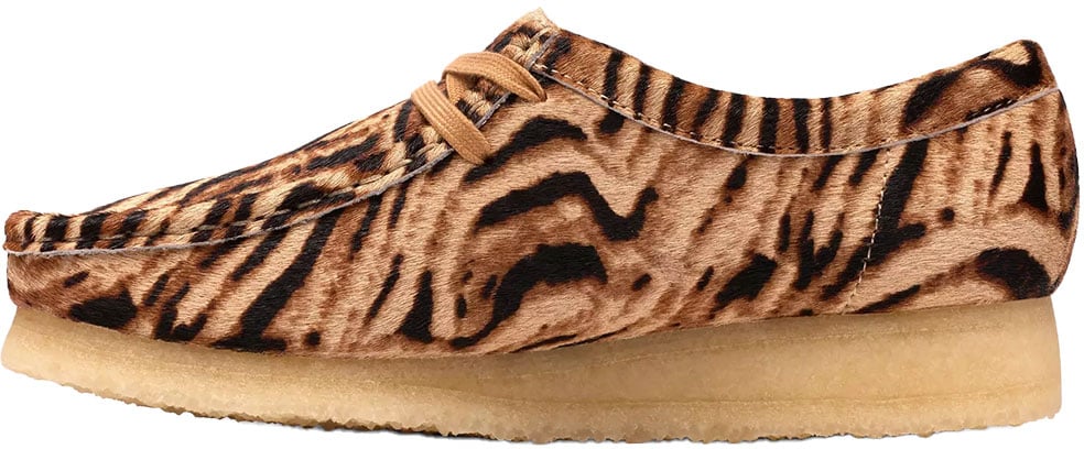 Clarks Original clarks wallabee cuir suede tigre Bruin