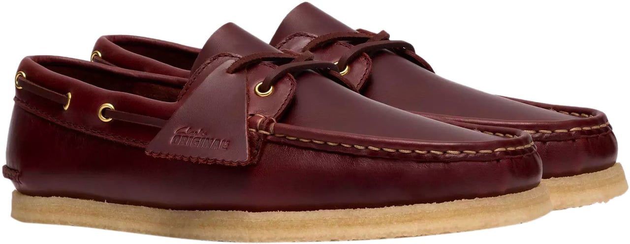 Clarks Original Scarpa Da Barca Godney Marrone Bruin