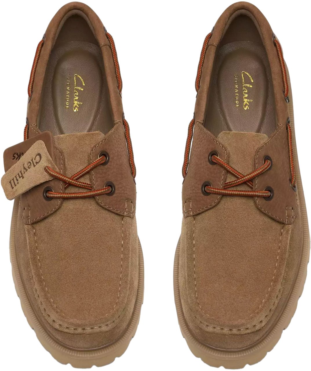 Clarks Original Scarpa Da Boat Cleyhill Dark Sand Divers