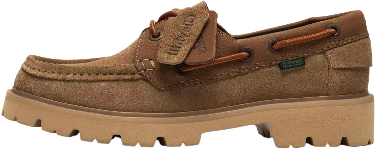 Clarks Original Scarpa Da Boat Cleyhill Dark Sand Divers