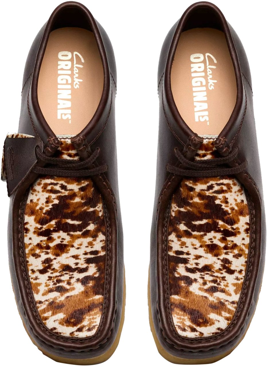 Clarks Original Sneakers Wallabee Brown Interest Divers