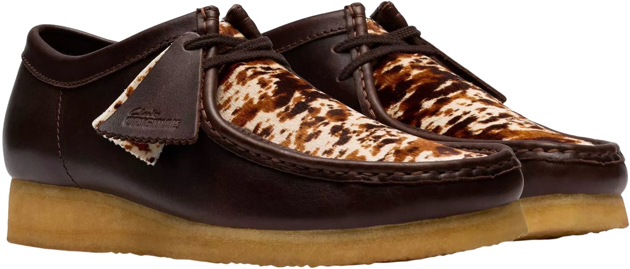 Clarks Original Sneakers Wallabee Brown Interest Divers
