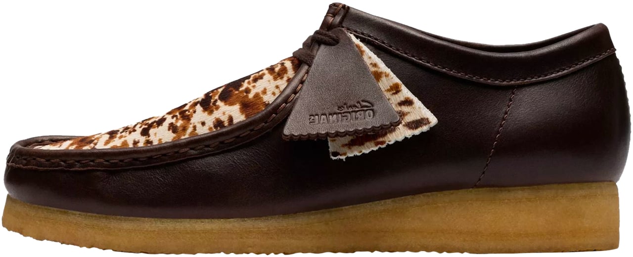 Clarks Original Sneakers Wallabee Brown Interest Divers