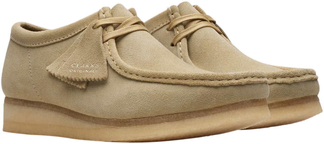 Clarks Original Sneakers Wallabee Suede Maple Divers