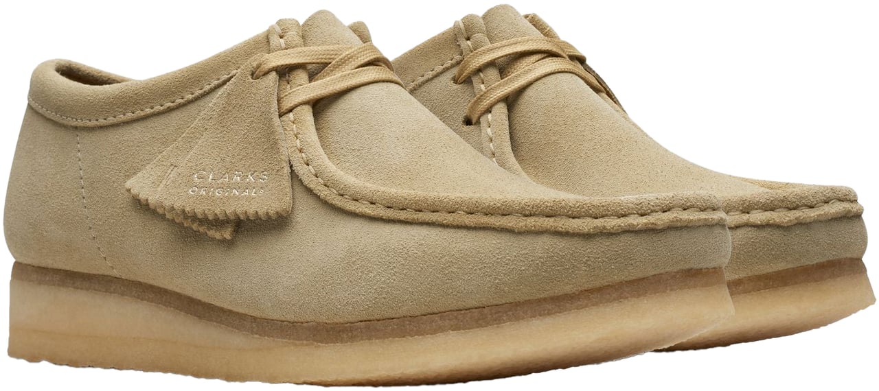 Clarks Original Sneakers Wallabee Maple Suede Divers