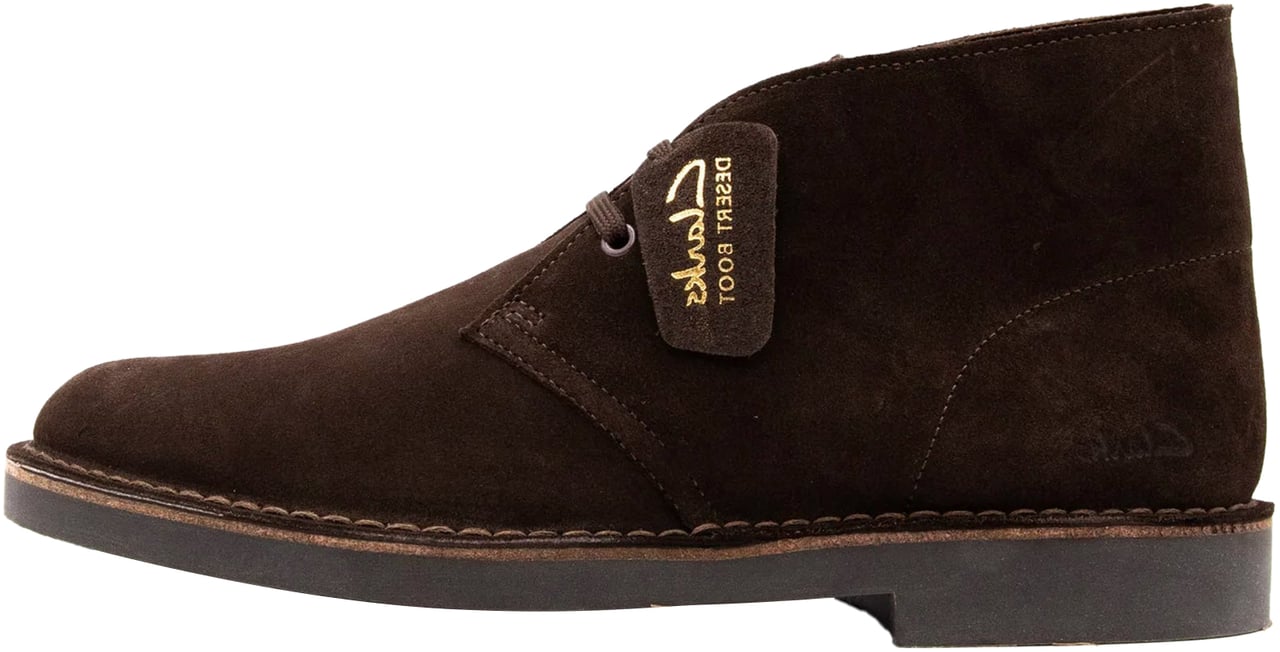 Clarks Original Stivaletto Desert Suede Marrone Bruin