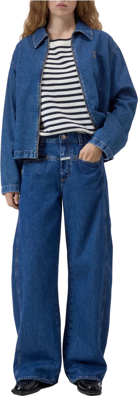 Closed Tori-x Jeans Donkerblauw C21121-18s-3w Blauw