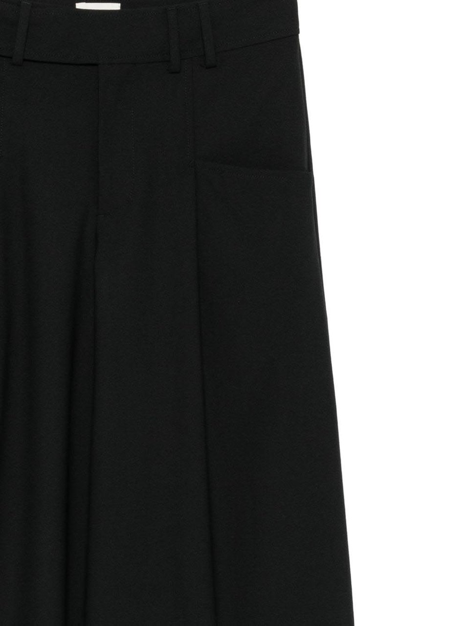 Closed Trousers Black Zwart