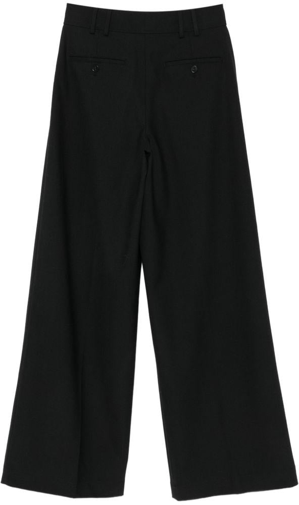 Closed Trousers Black Zwart
