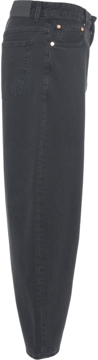 Closed Wide leg jeans 'Jazzie' Zwart