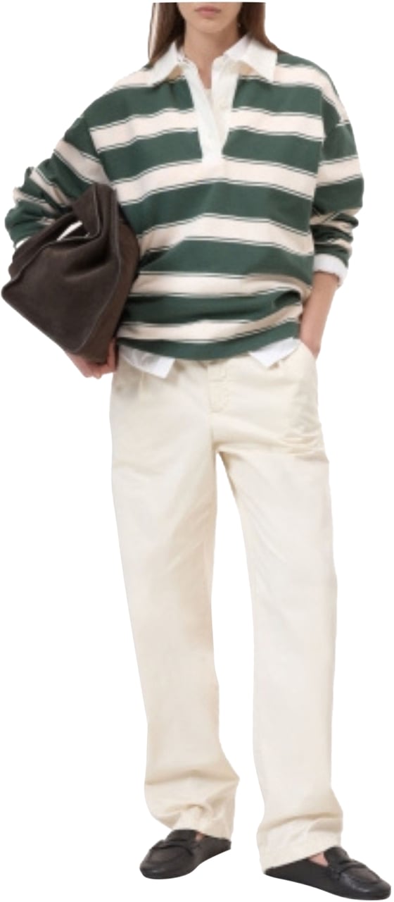 Closed Closed Mawson Pantalons Ecru C21308-31w-am Wit