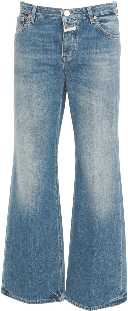 Closed Wide leg jeans 'Gillan' Blauw
