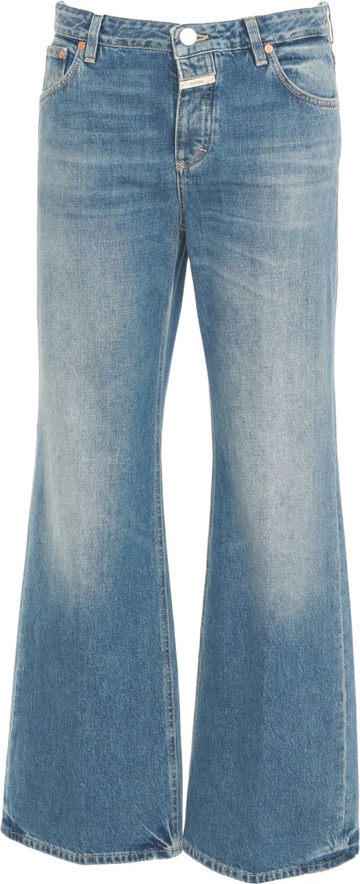 Closed Wide leg jeans 'Gillan' Blauw