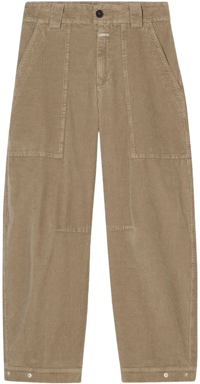 Closed Trousers Beige Beige