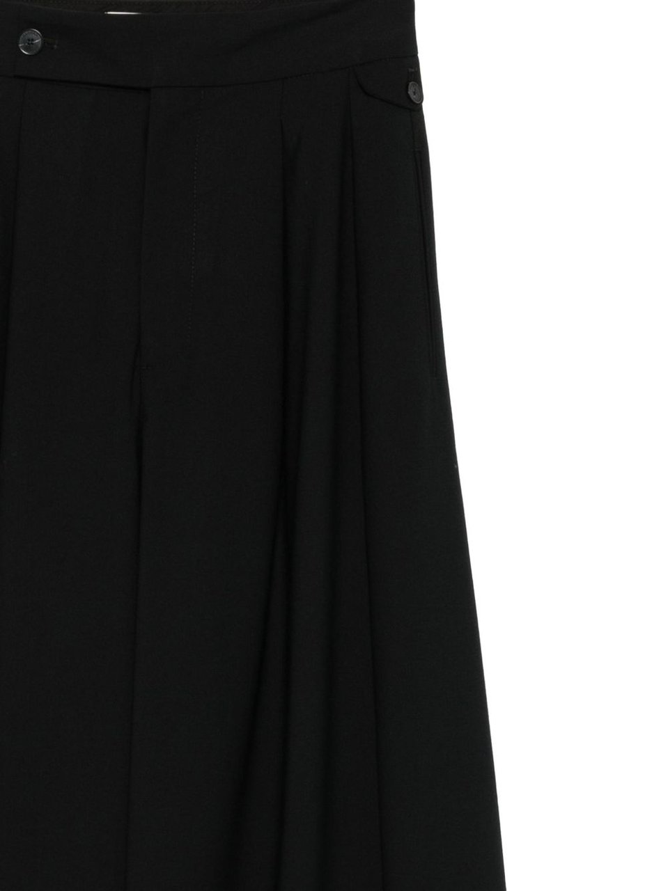 Closed Trousers Black Zwart