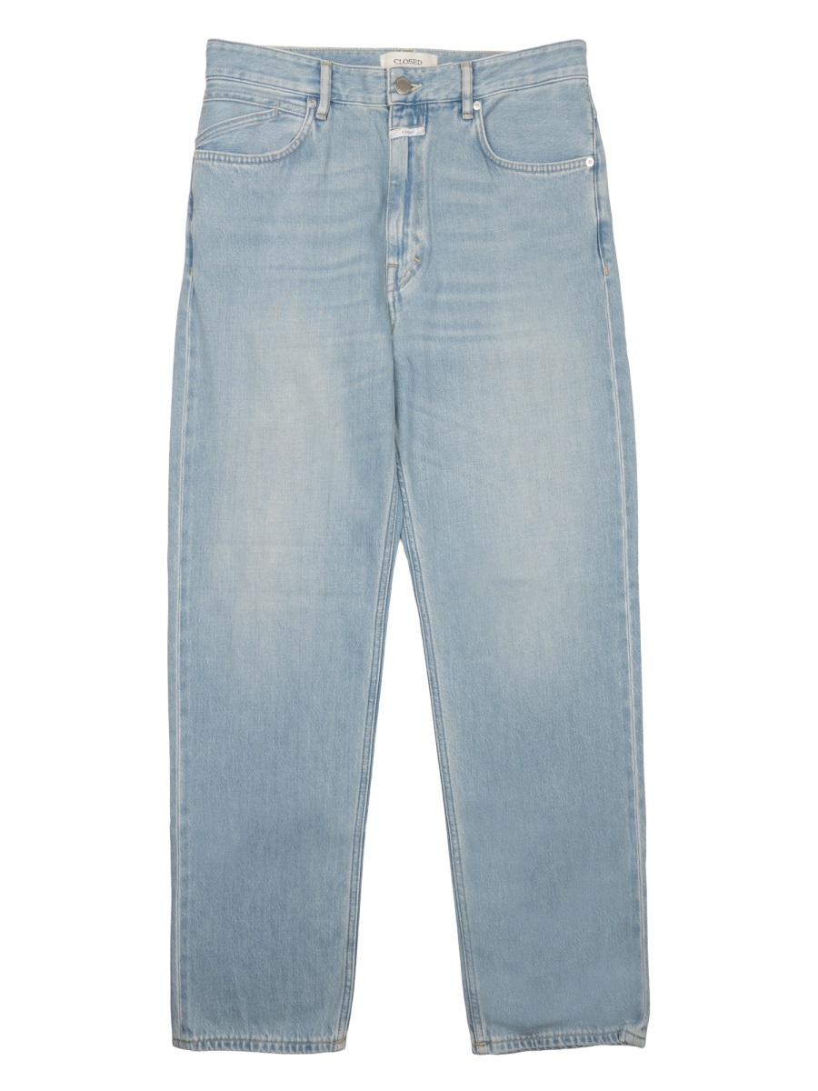 Closed Light Blue Relaxed Fit Denim Jeans Blauw