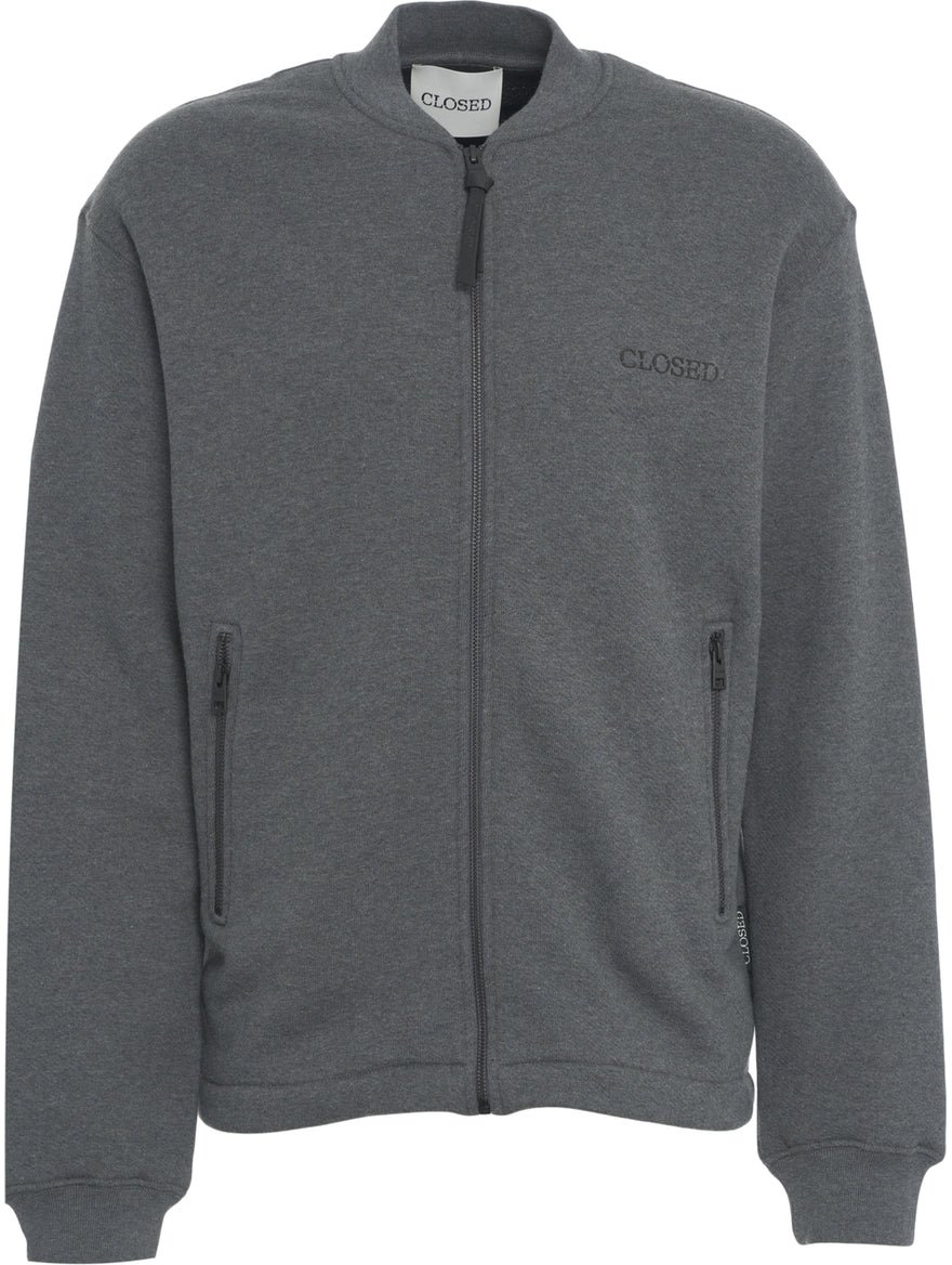 Closed Sweat jacket with zipper Divers