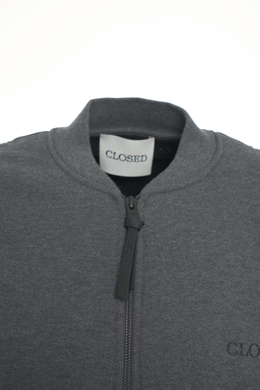Closed Sweat jacket with zipper Divers