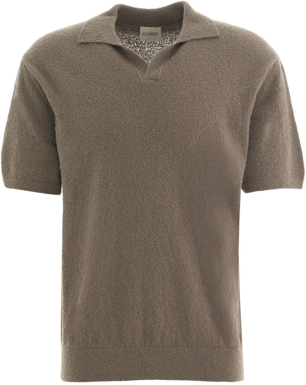 Closed Cotton polo shirt Groen
