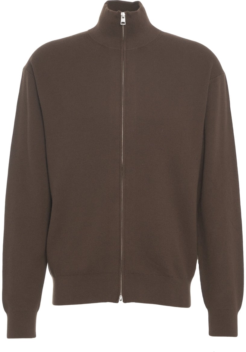 Closed Cardigan with zipper Bruin
