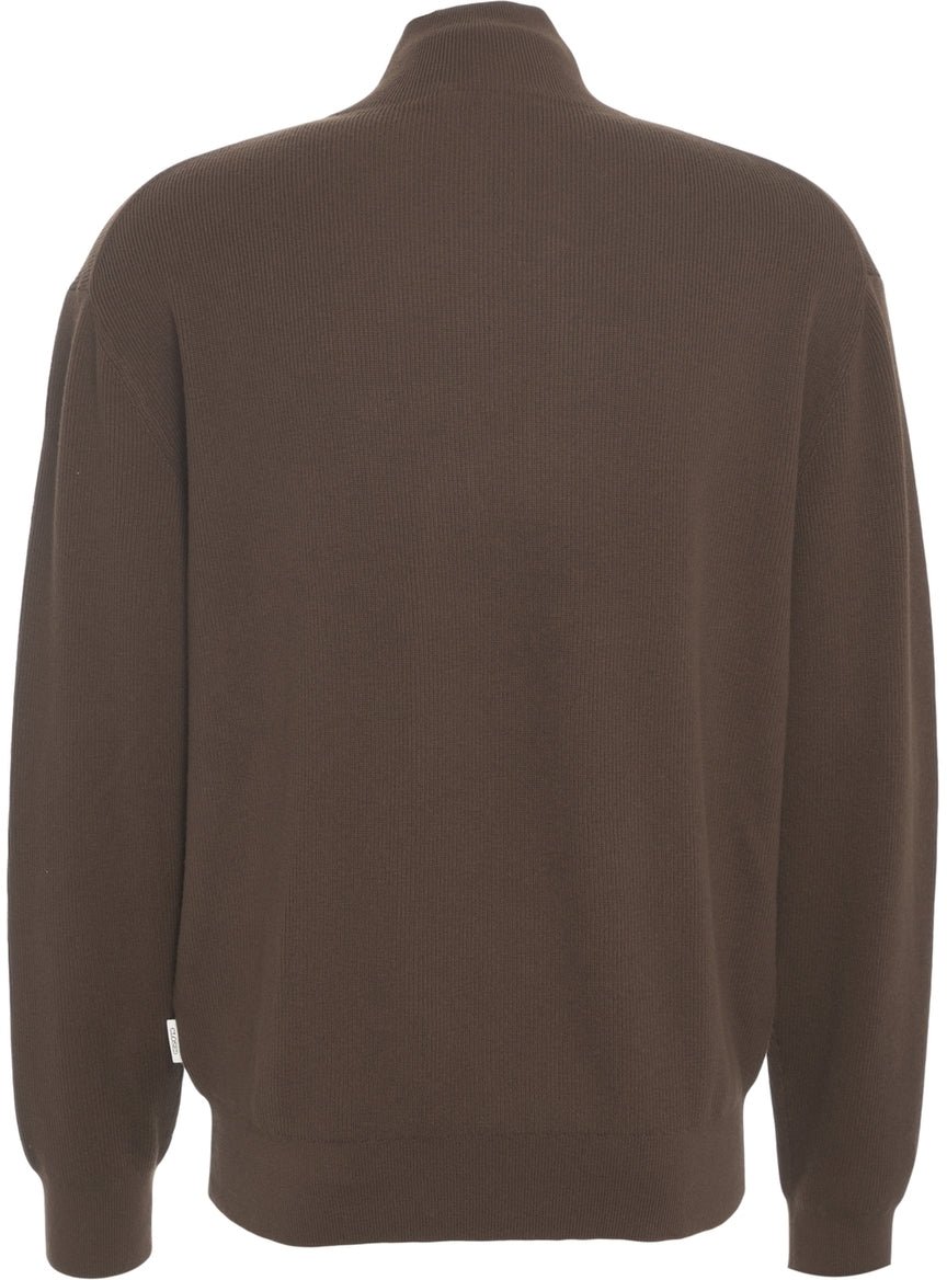 Closed Cardigan with zipper Bruin