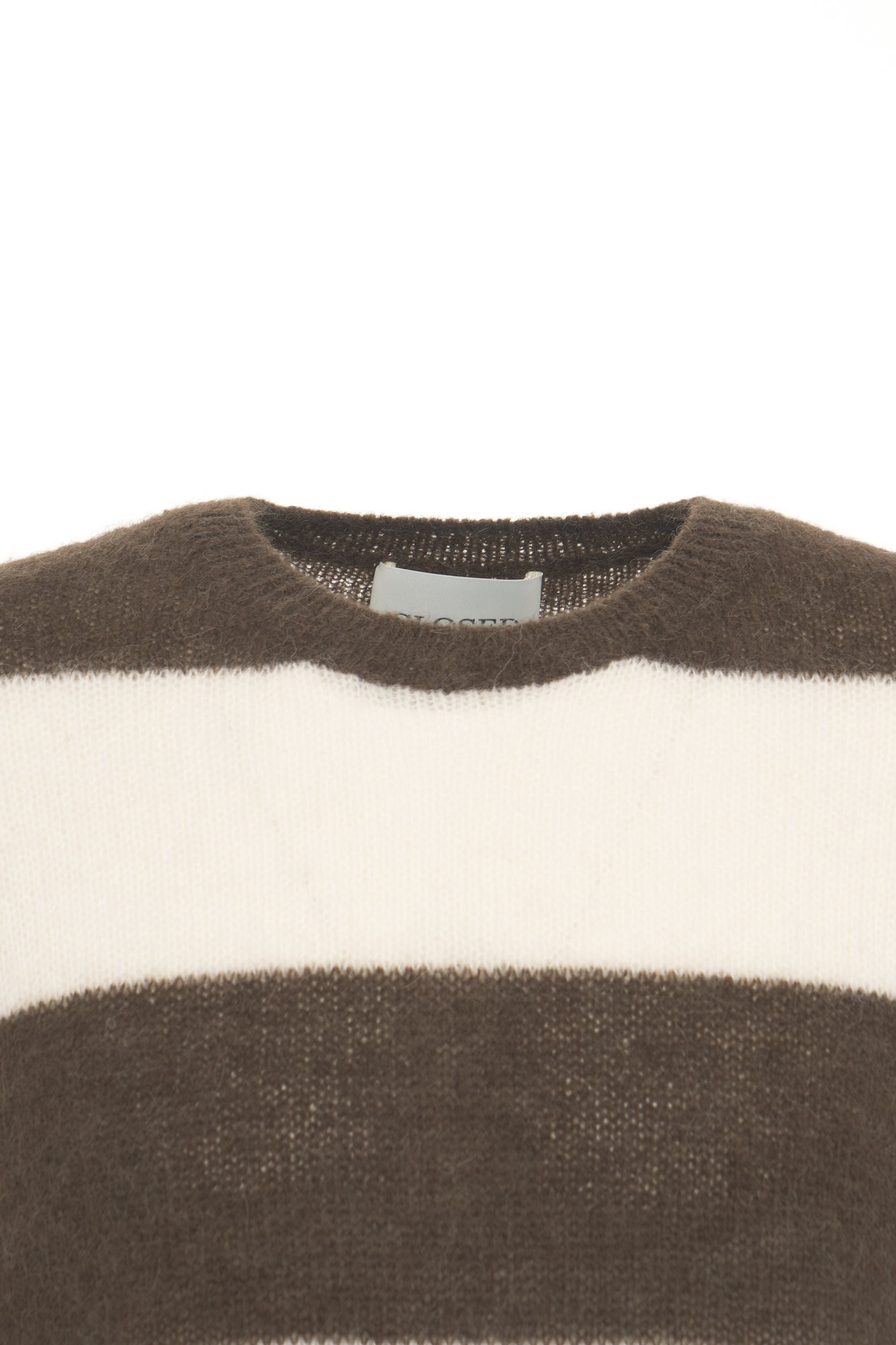 Closed Striped sweater Bruin