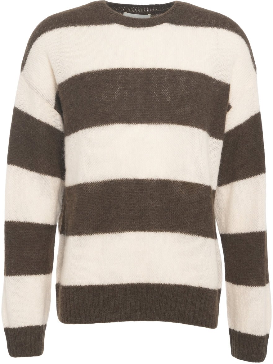 Closed Striped sweater Bruin