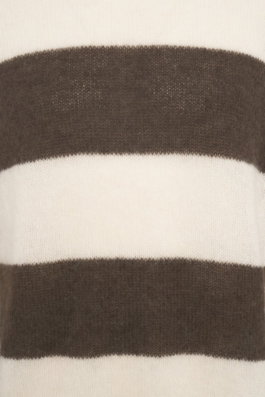 Closed Striped sweater Bruin