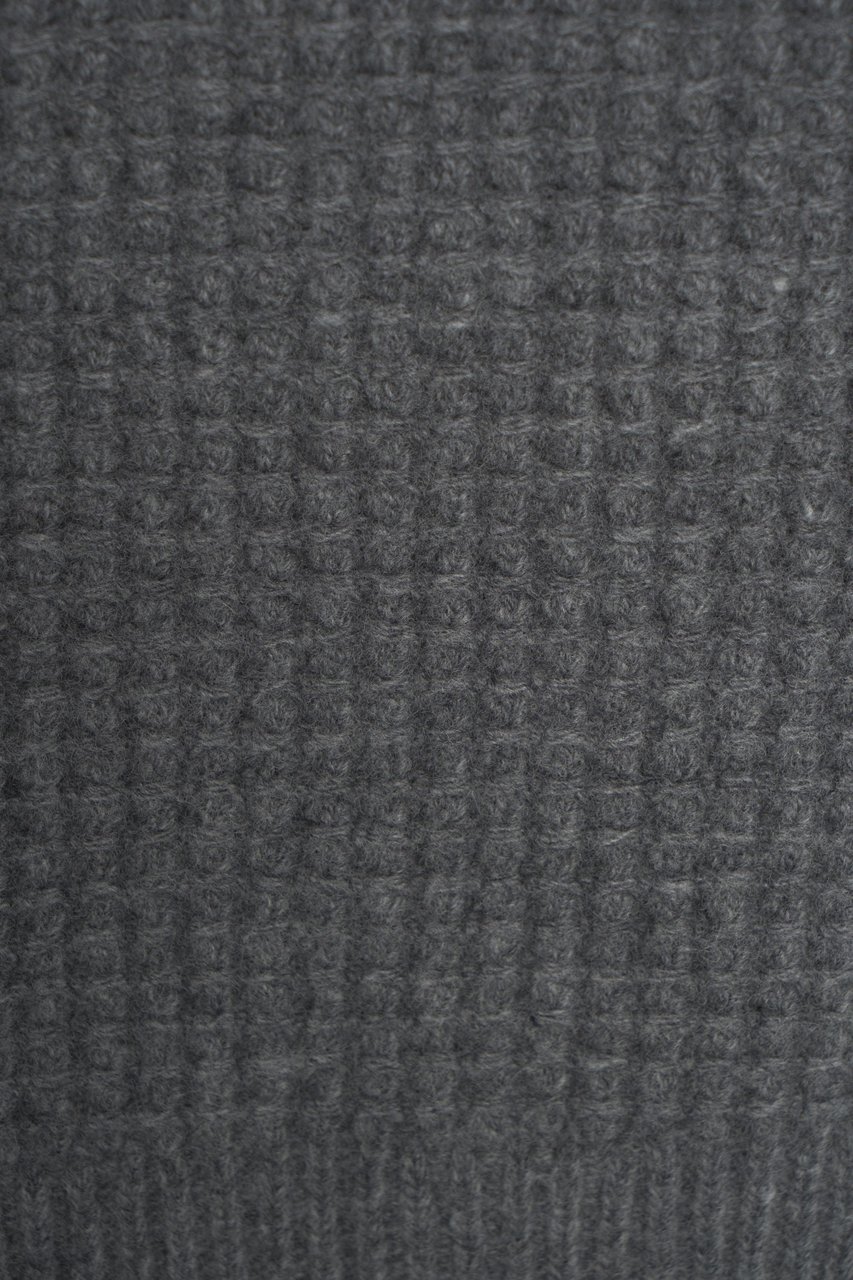 Closed Ribbed knit polo Grijs