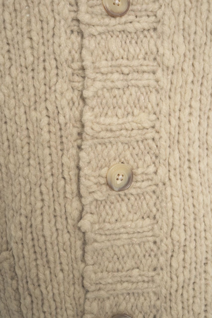 Closed High neck cardigan Beige
