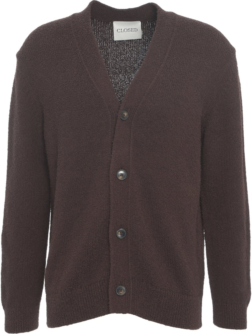 Closed Wool blend cardigan Bruin