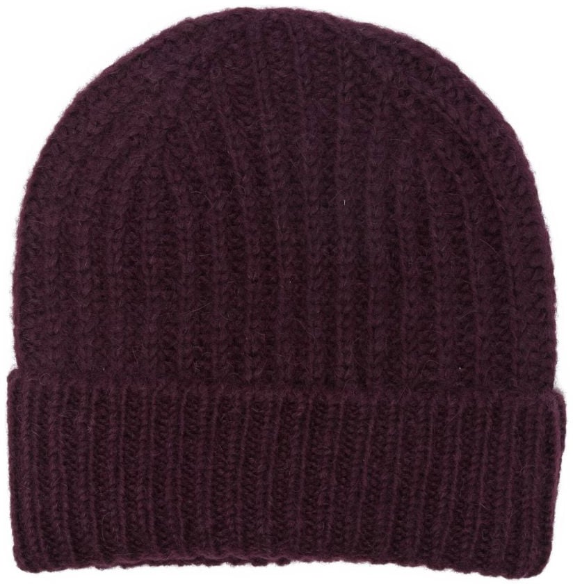 Closed Hats Bordeaux Rood