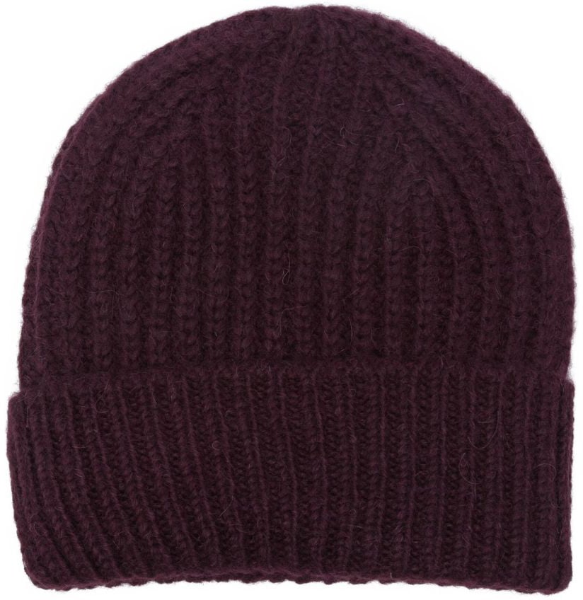 Closed Hats Bordeaux Rood