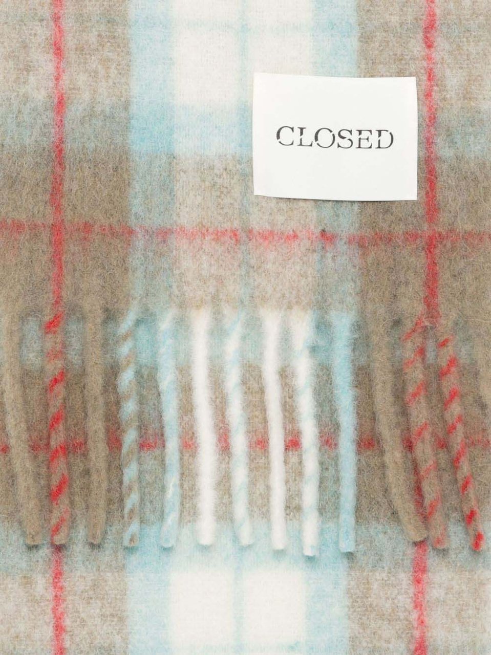 Closed Scarfs Beige Beige
