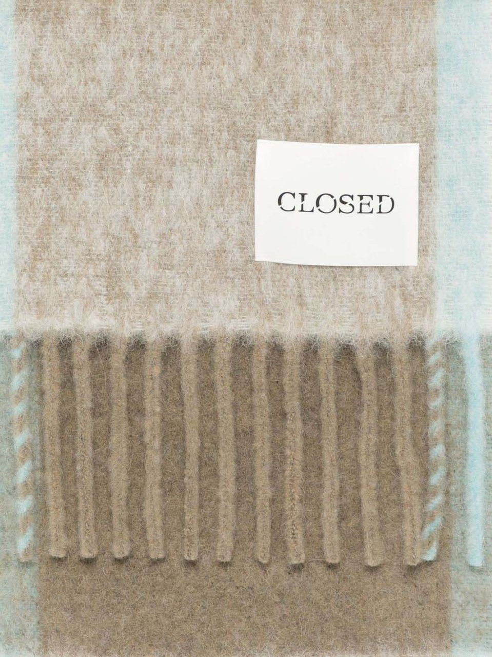 Closed Scarfs Blue Blauw