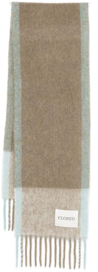 Closed Scarfs Blue Blauw