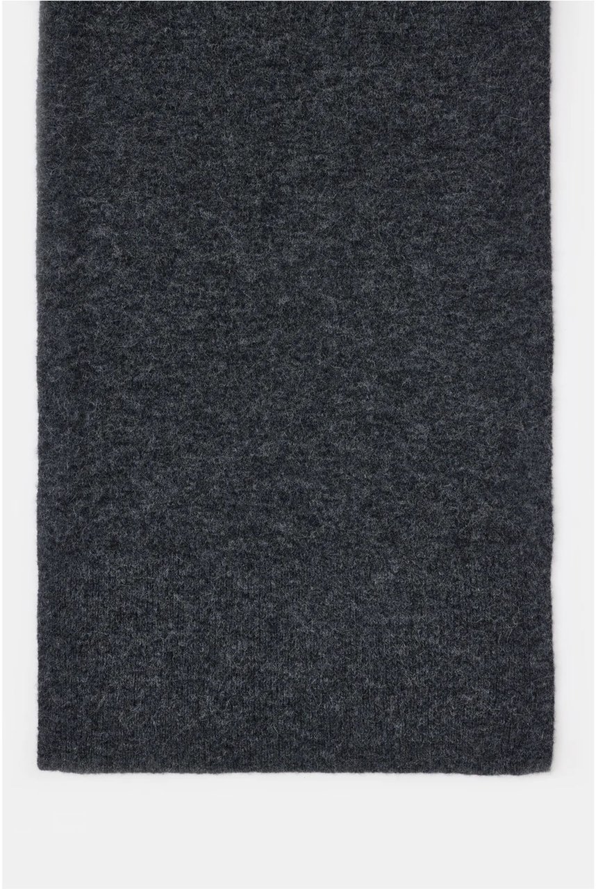 Closed Closed Knitted Scarf Sjaals Donkergrijs C90844-98c-22 Grijs