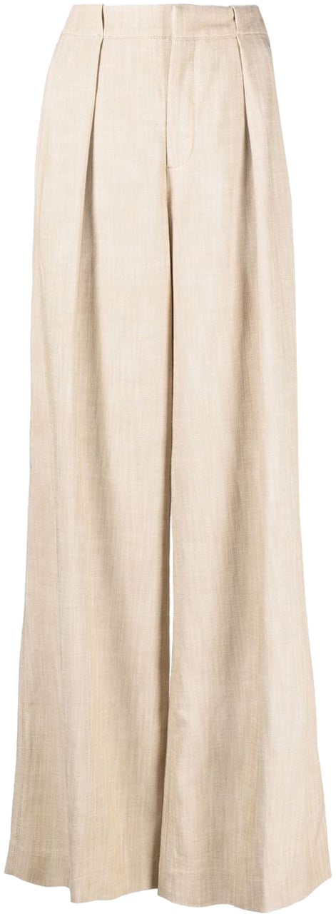 Closed Trousers Beige Beige