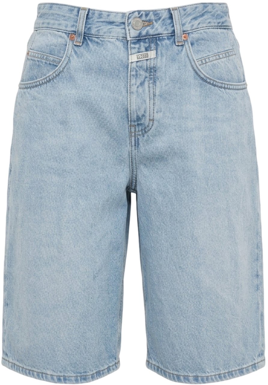 Closed Denim bermuda Blauw
