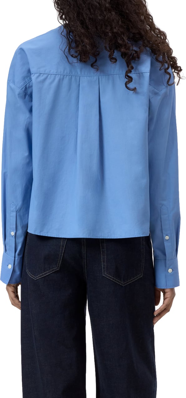 Closed - A-line shirt - C94141-25C-22 - 552 Blauw