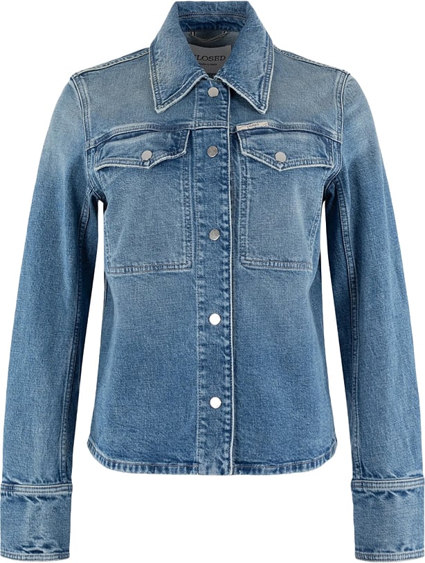 Closed - Utility shirt - C94209-050-4E - MBL Blauw