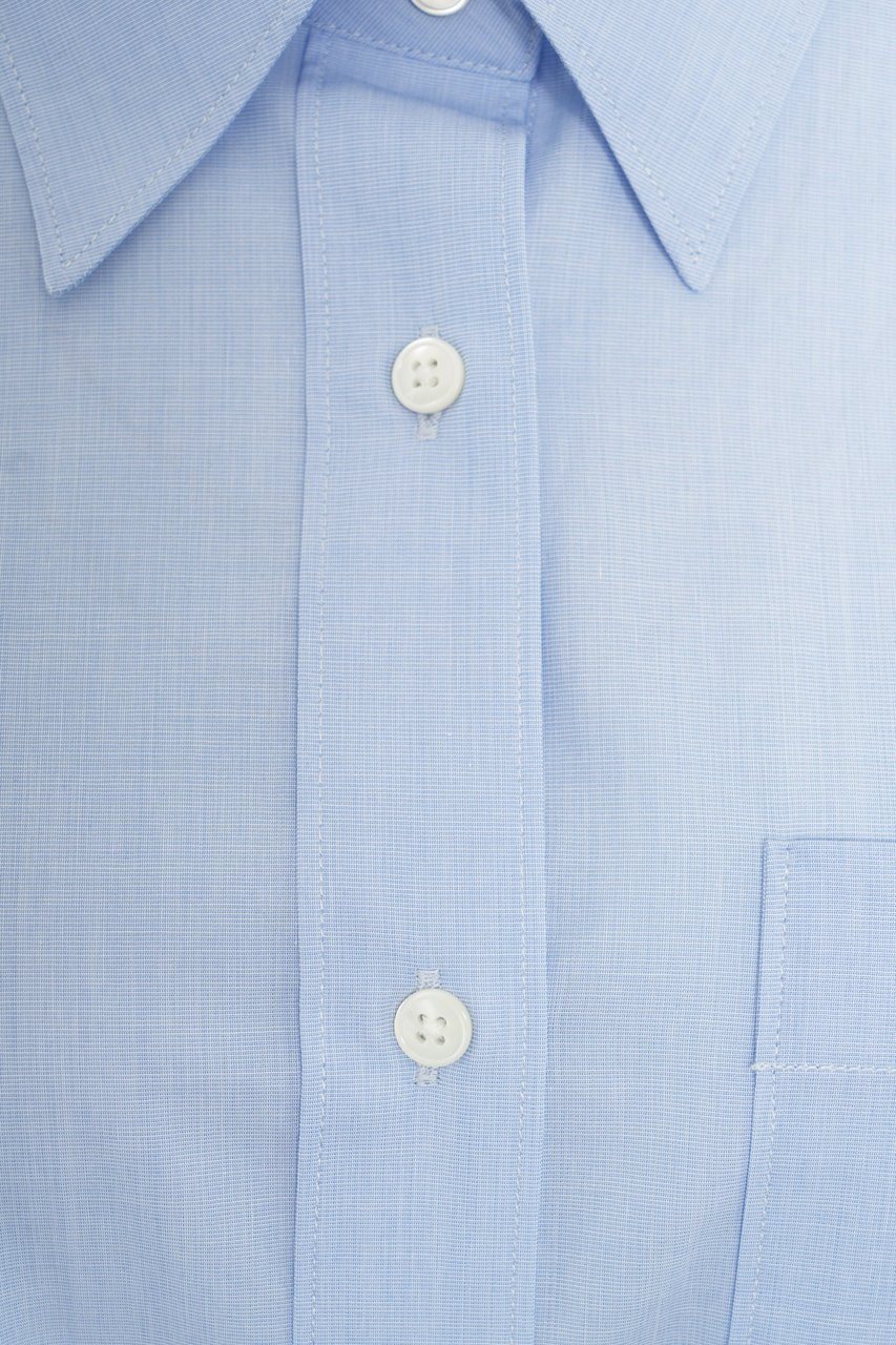 Closed Cotton blouse Blauw