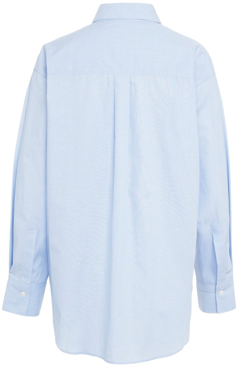 Closed Cotton blouse Blauw