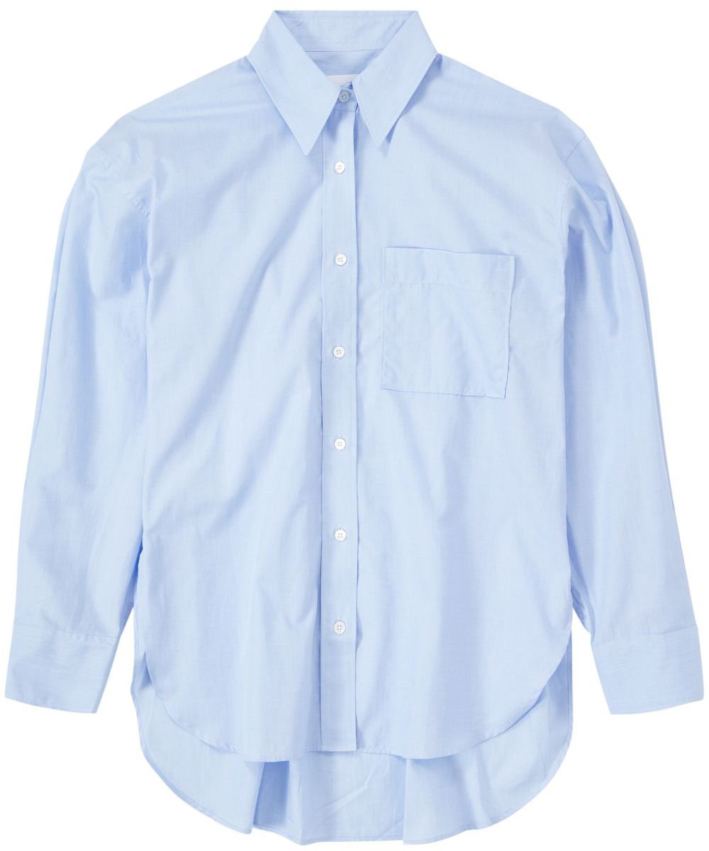 Closed Shirts Clear Blue Blauw