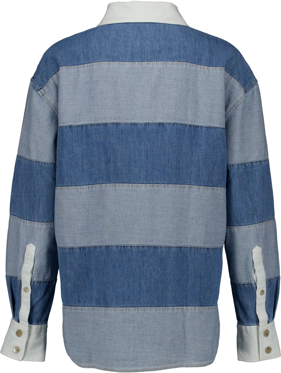 Closed Closed Rugby Shirt Polos Lichtblauw C94350-16f-3e Blauw