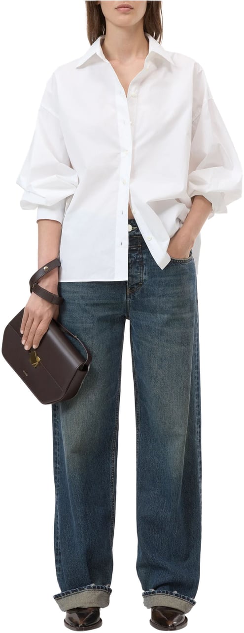 Closed Closed Cape Blouses Wit C94619-252-22 Wit